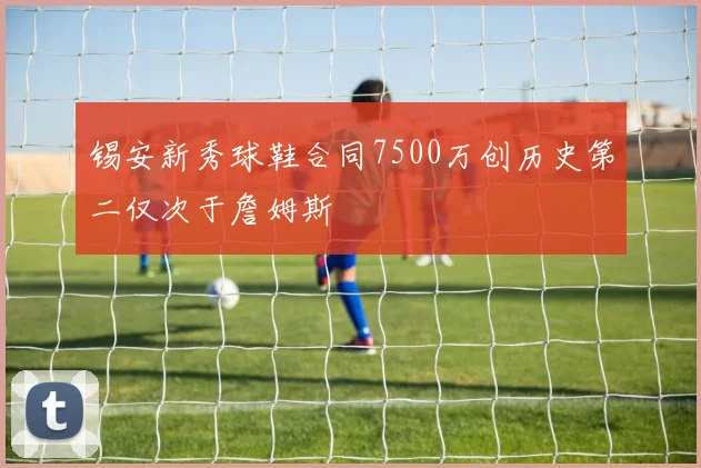 锡安新秀球鞋合同7500万创历史第二仅次于詹姆斯